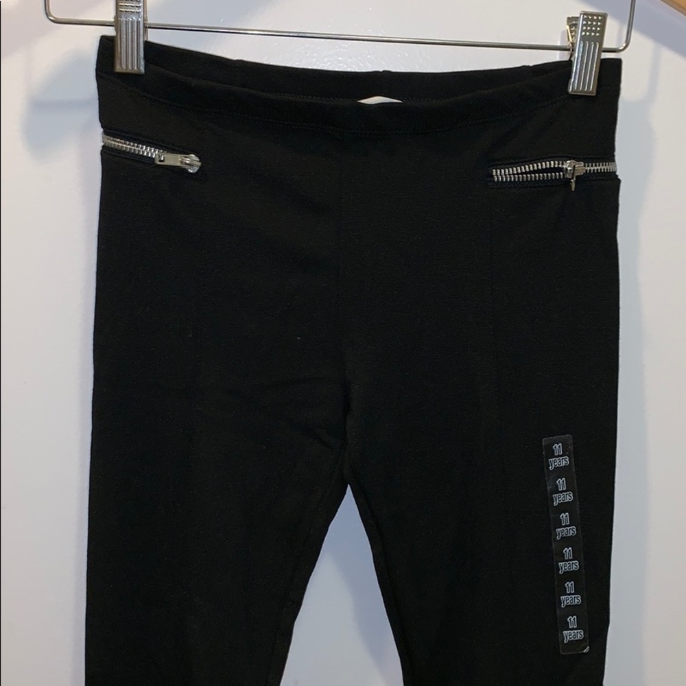 NWT H&M Juniors black leggings